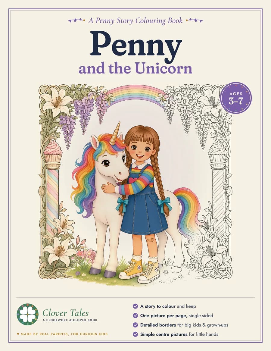 Front cover of Penny and the Unicorn